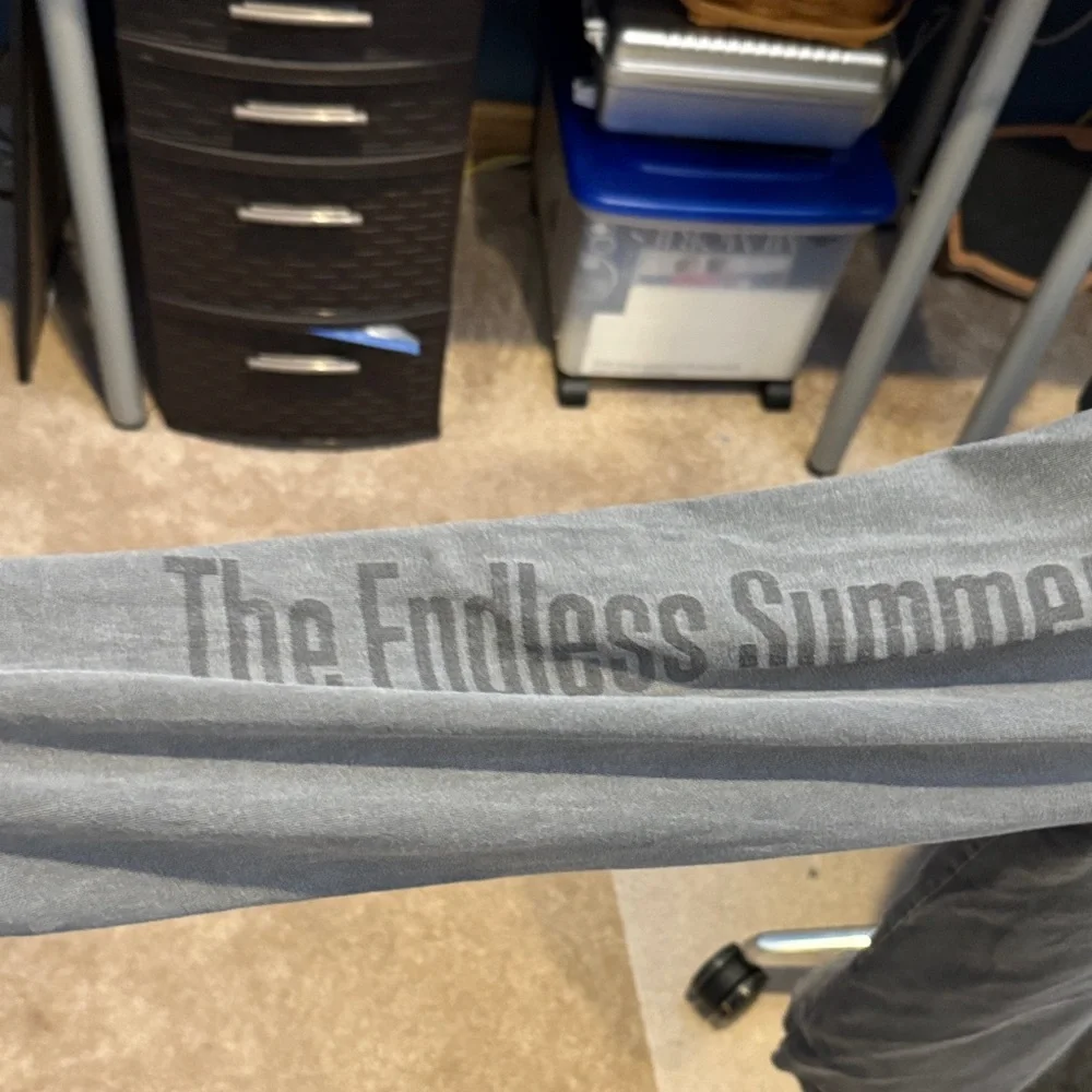 Outerknown Washed Charcoal Long Sleeve Graphic Tee - Picture 4 of 5